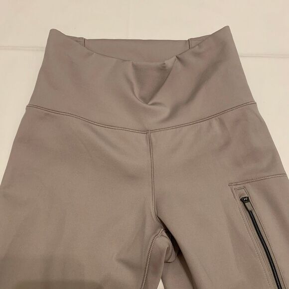 Vuori Evolve Zipped Legging high rise ankle pewter Sz S - Picture 3 of 9